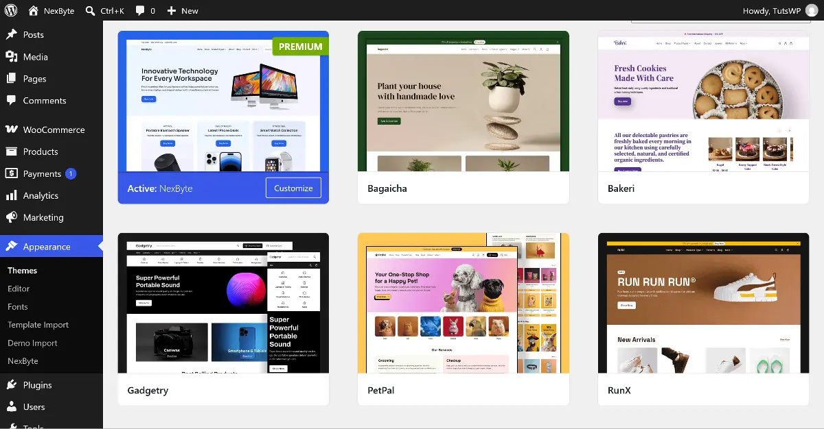 WordPress.org vs WordPress.com: 7 Best Differences Explained (2026 Guide) 2 WordPress.org admin dashboard